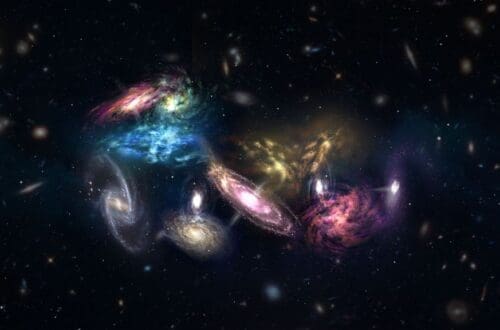 grup de galaxii univers