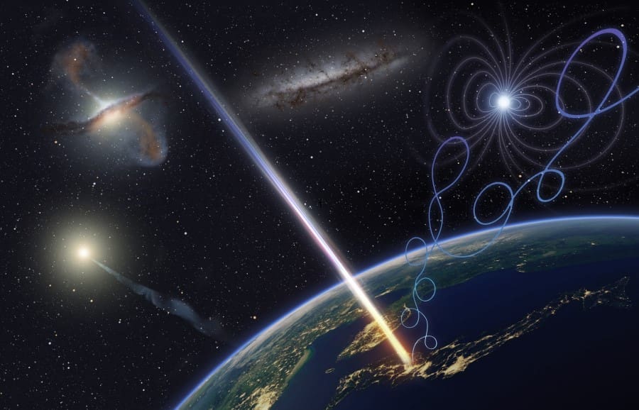 raza cosmica si particule