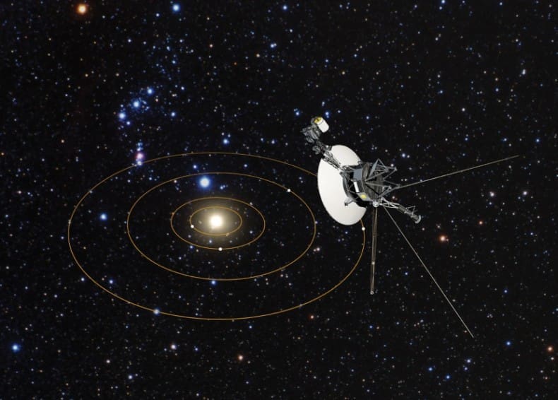 Voyager 2 a descoperit ca Soarele inca are influenta